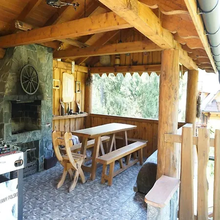 For 4 People With Garden View Appartement Łapsze Niżne